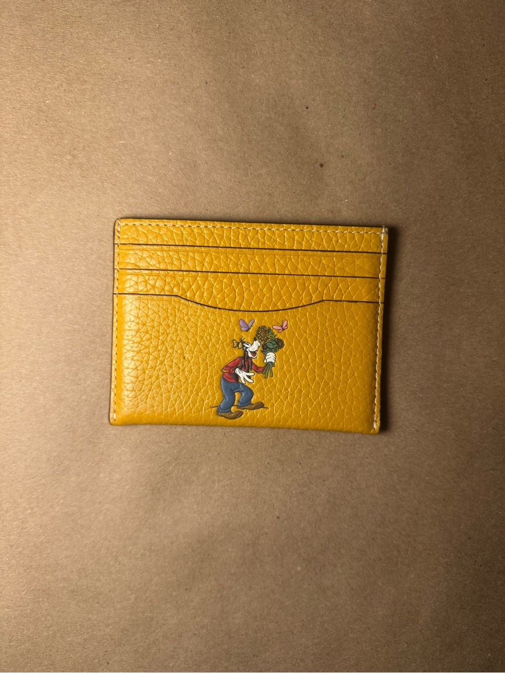 Coach x Disney Collab. Goofy Card holder